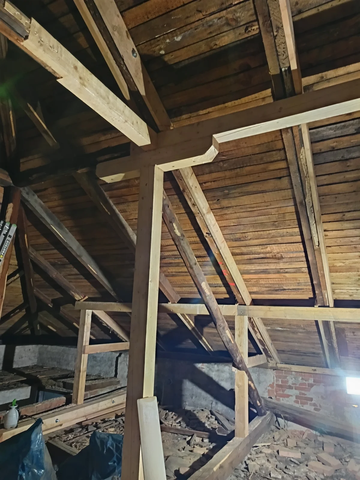 Tesařské práce detail